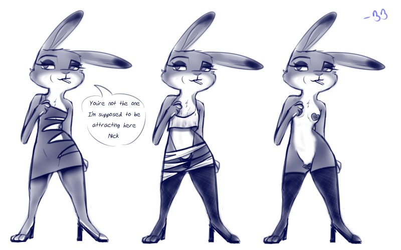 judy hopps (zootopia and etc) created by bb