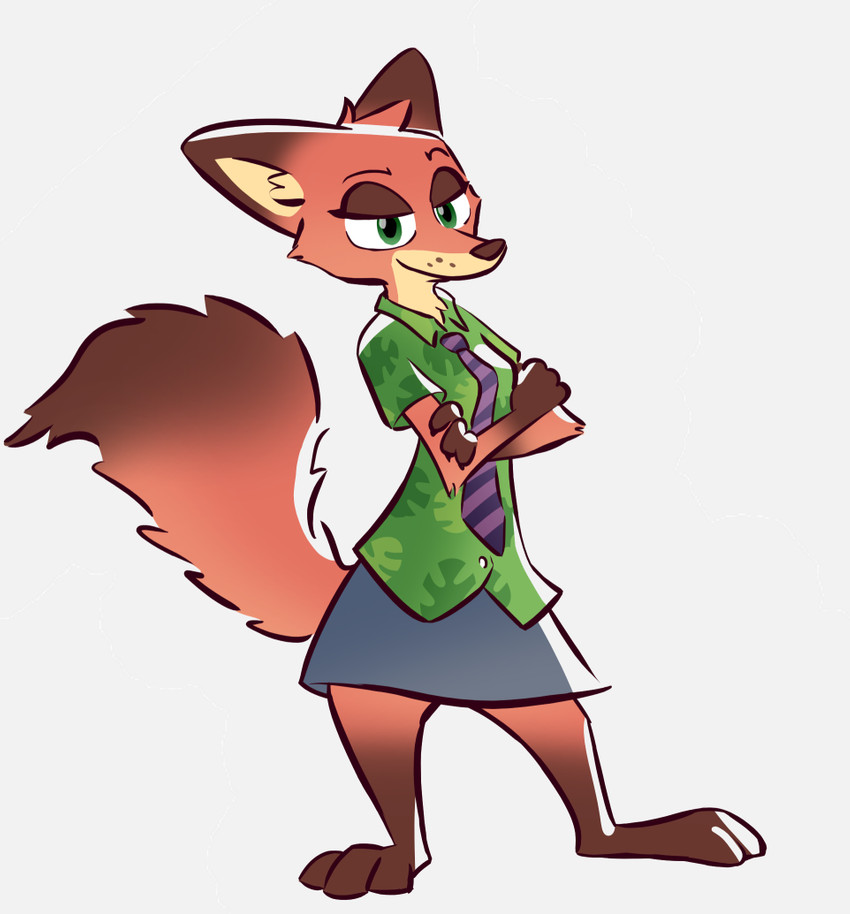 nick wilde (zootopia and etc) created by bernie-buddy