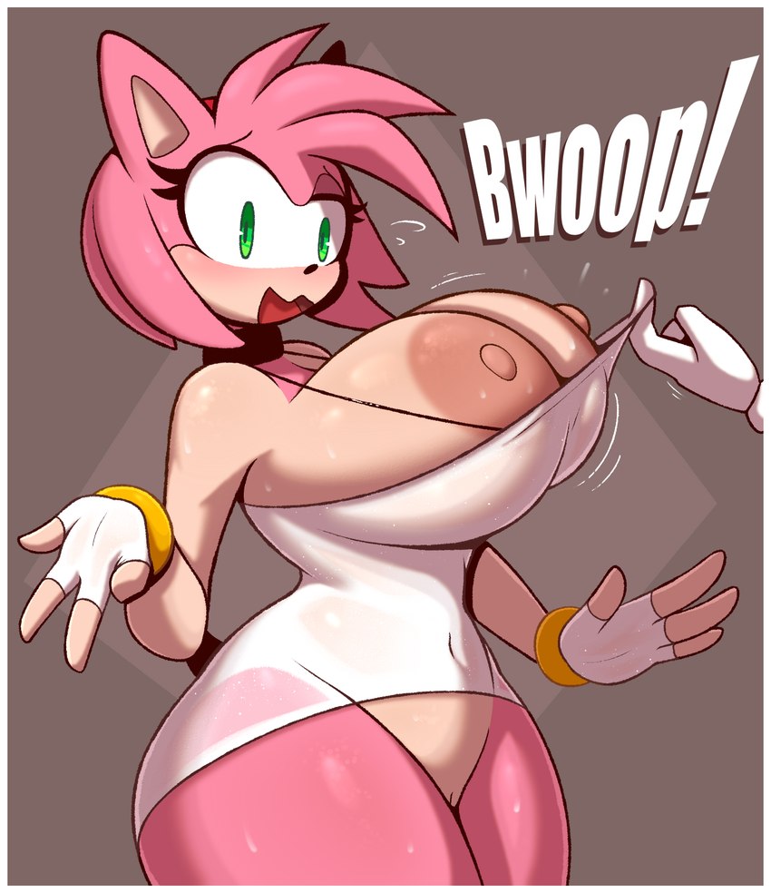 amy rose (sonic the hedgehog (series) and etc) created by r-mk