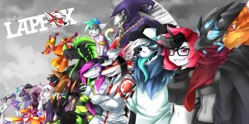 azrael, darius, the quick brown fox, aurastys, d-mode-d, and etc (lapfox trax) created by takuyarawr