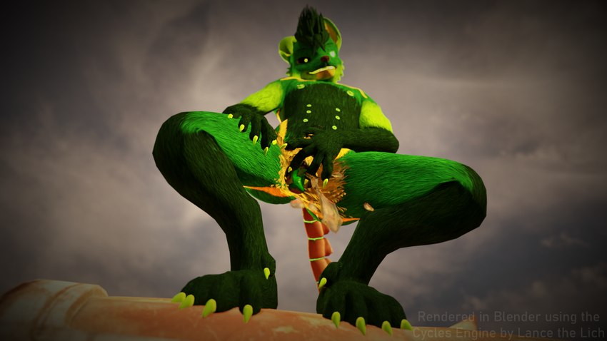 andromorph animal_genitalia animal_pussy anthro black_sclera bodily_fluids bone_tail canine_genitalia canine_pussy claws clothing crouching curling_toes feet female fingering fur genital_fluids genitals green_body green_fur gun hairy_pussy intersex looking_at_viewer looking_down looking_down_at_viewer low-angle_view multi_nipple nipples nude pawpads paws peeing post-apocalyptic pubes pussy ranged_weapon skeletal_tail solo spread_toes tail toe_claws toes urine watersports weapon lance_the_lich blender_cycles fallout microsoft lance_barrowpaw raider_(fallout) canid canine canis lich mammal undead wolf 16:9 3d_(artwork) blender_(artwork) digital_media_(artwork) hi_res widescreen