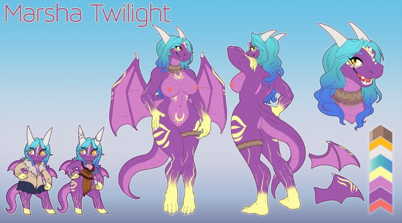 marsha twilight (mythology) created by fivel