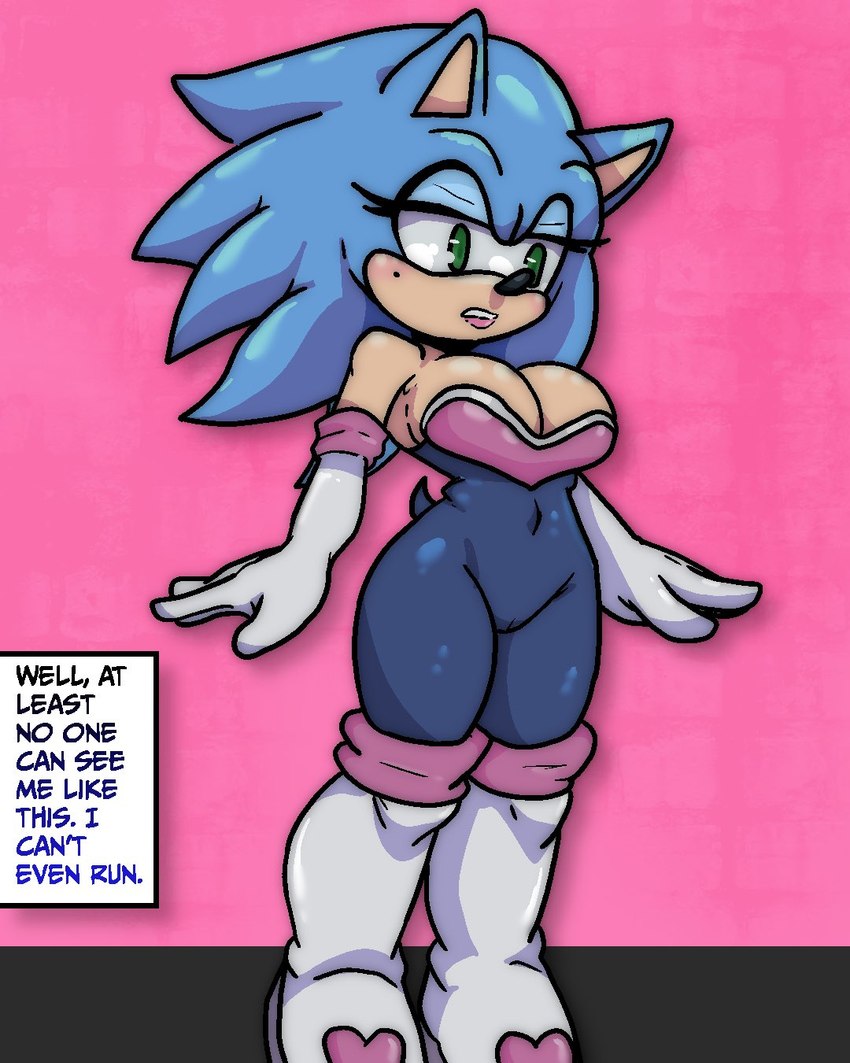 rouge the bat and sonic the hedgehog (sonic the hedgehog (series) and etc) created by broth nsfw