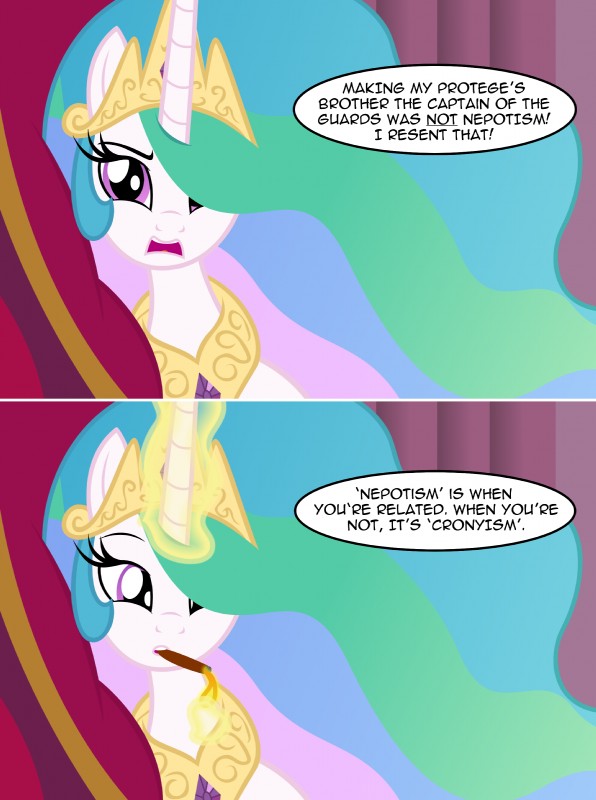 princess celestia (friendship is magic and etc) created by badumsquish