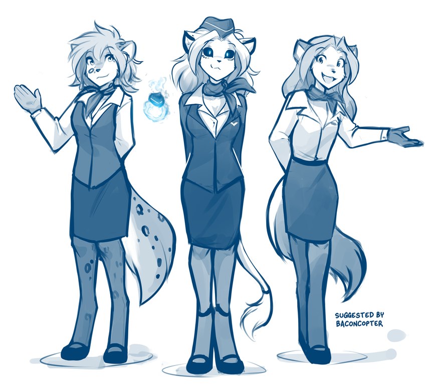 kathrin vaughan, laura, and willow wisp (twokinds) created by tom fischbach