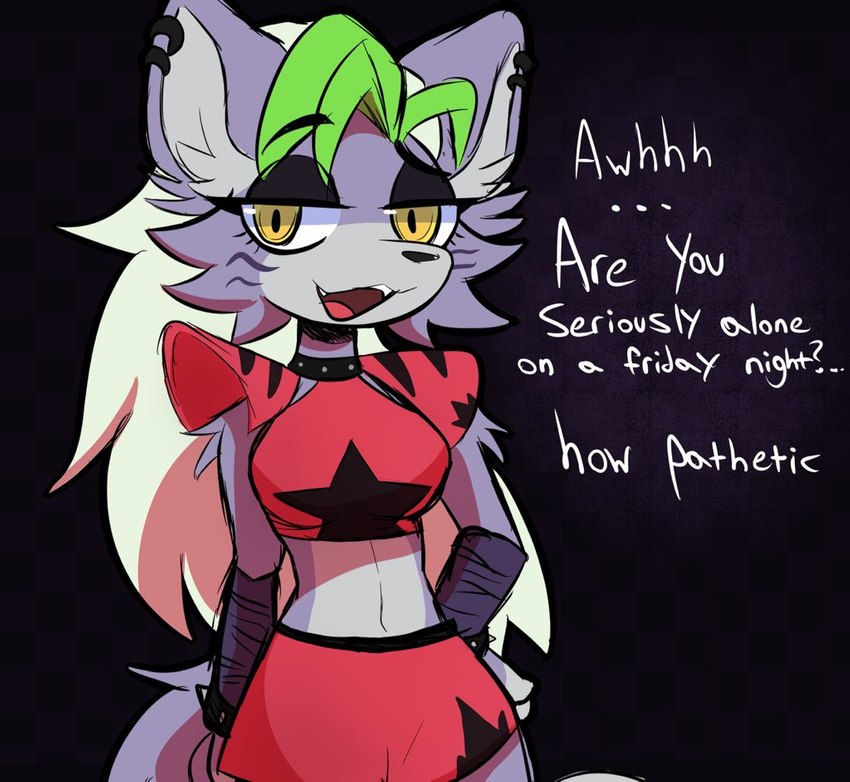 roxanne wolf (five nights at freddy's: security breach and etc) created by slumberdoq