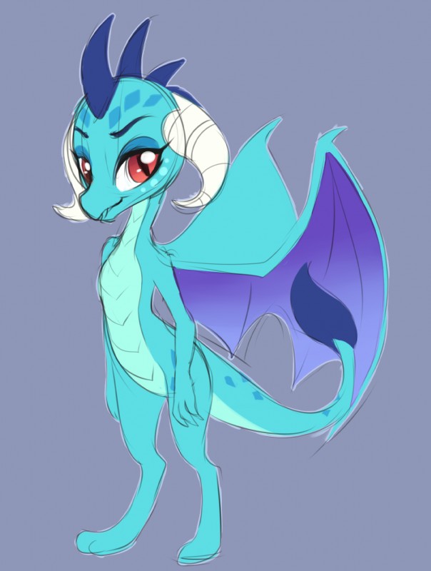 princess ember (friendship is magic and etc) created by spectrumbeat