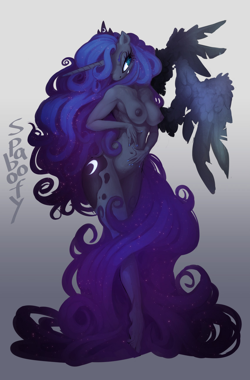 princess luna (friendship is magic and etc) created by spaboofy