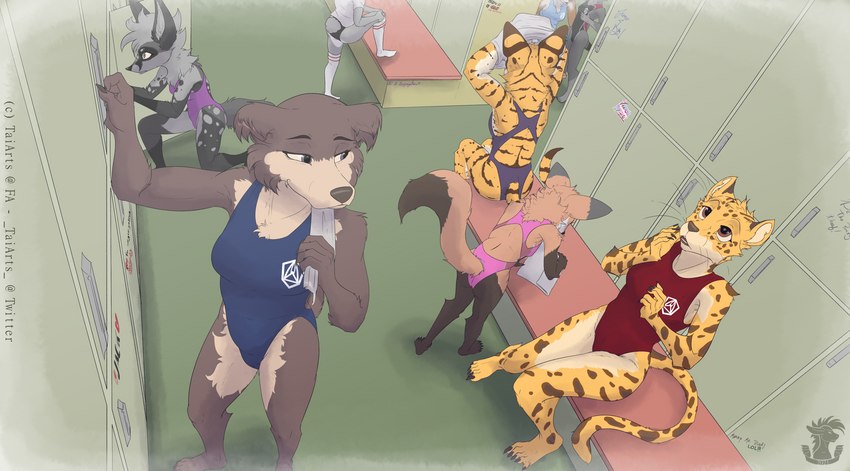 juno, noko, and sheila (beastars) created by taiarts