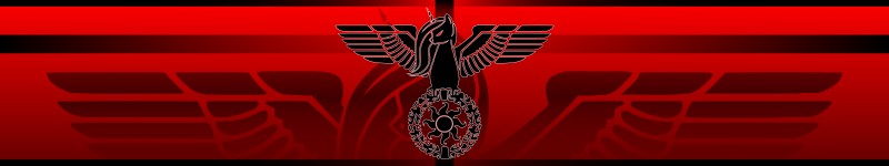 emblem feathered_wings feathers female feral hair horn iron_eagle logo mane nazi red_background simple_background solo third_reich wide_image wings pawmaniac hasbro my_little_pony mythology equid equine mammal mythological_creature mythological_equine winged_unicorn absurd_res hi_res long_image wallpaper