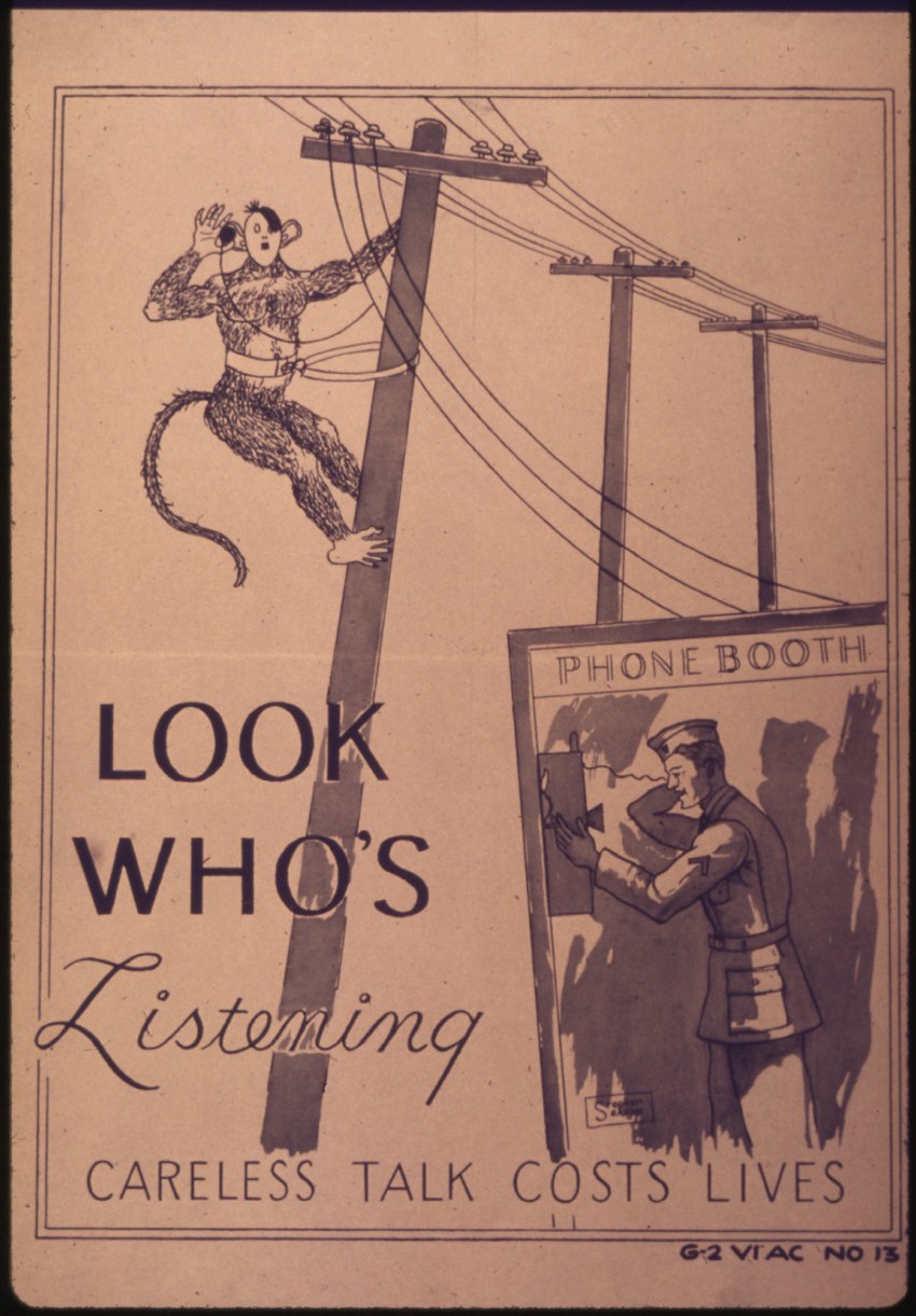 5_fingers 5_toes alternate_species belt climbing clothed clothing duo electronics facial_hair feet feral fingers fully_clothed fur hair hair_over_eye hat headgear headwear male military_uniform mustache nazi nude one_eye_obstructed phone phone_booth pockets poster poster_template power_lines propaganda propaganda_poster simple_background solo standing tail text toes uniform white_background unknown_artist adolf_hitler haplorhine human mammal monkey primate 20th_century absurd_res ancient_art english_text hi_res traditional_media_(artwork)