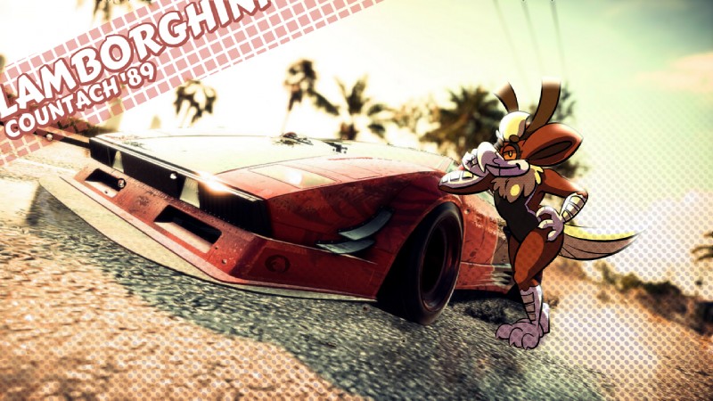 anthro arm_support brown_body brown_feathers car dutch_angle feathers hand_on_hip leaning_on_car leaning_on_elbow leaning_on_object leaning_on_vehicle orange_eyes screencap screencap_background smile smirk vehicle trevor-fox electronic_arts lamborghini lamborghini_countach need_for_speed trevor-fox_(character) avian bird hybrid 16:9 2019 widescreen