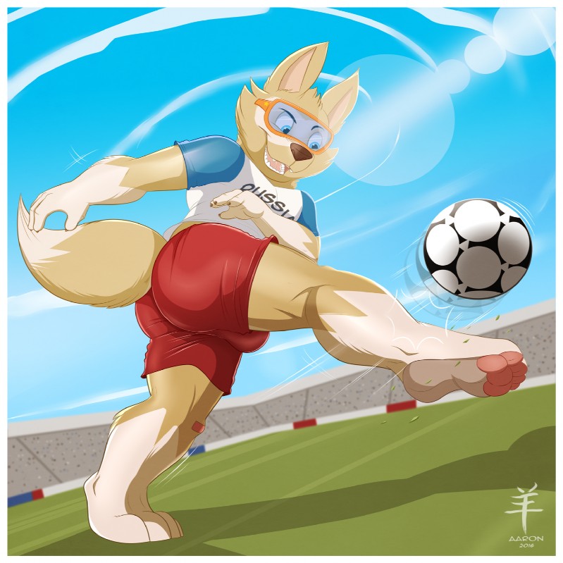 zabivaka (fifa) created by aaron (artist)