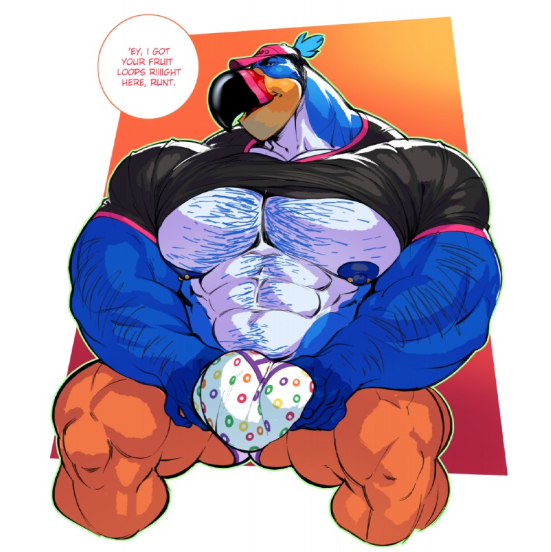 toucan sam (froot loops and etc) created by boosterpang