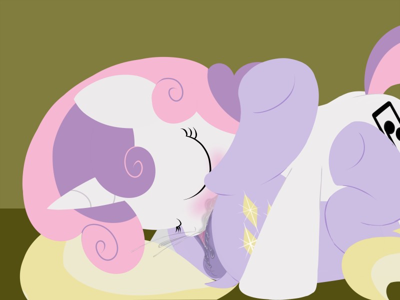 69_position anus blonde_hair blush bodily_fluids cunnilingus cutie_mark duo eyes_closed female female/female feral fur genital_fluids genitals hair hooves horn lying multicolored_hair nude on_back oral purple_hair pussy sex two_tone_hair vaginal vaginal_fluids white_body white_fur young young_feral young_on_young dtcx97 friendship_is_magic hasbro my_little_pony mythology dinky_hooves_(mlp) sweetie_belle_(mlp) equid equine mammal mythological_creature mythological_equine unicorn 2013 4:3 absurd_res hi_res