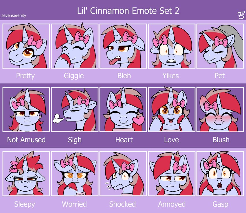 emotes horn solo sevenserenity hasbro my_little_pony mythology equid equine horse mammal mythological_creature mythological_equine pony unicorn absurd_res hi_res