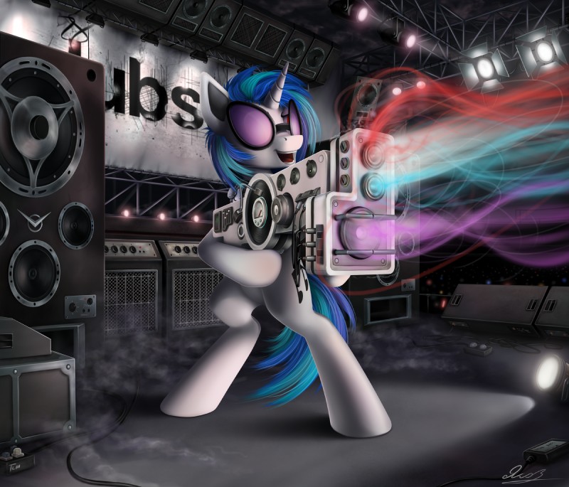 vinyl scratch (friendship is magic and etc) created by yakovlev-vad