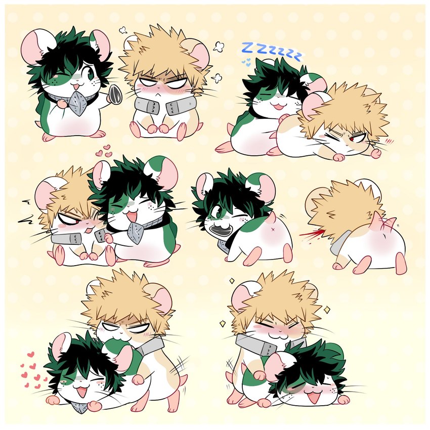 ambiguous_gender ambiguous_penetration anus blonde_hair blush border duo feral feral_on_feral hair heart_cluster heart_symbol heart_triplet male open_mouth open_smile penetration sex sleeping smile sound_effects sunflower_seed vowelless vowelless_sound_effect whiskers white_border x_anus zzz izuku. my_hero_academia izuku_midoriya katsuki_bakugou cricetid hamster mammal rodent 1:1 2022 hi_res