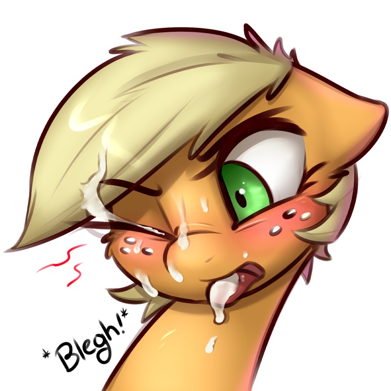 applejack (friendship is magic and etc) created by pudgeruffian