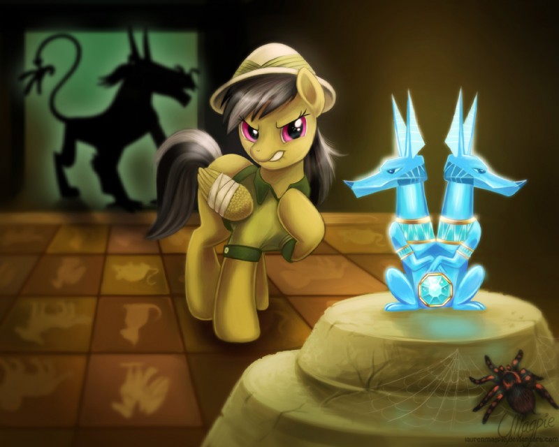 daring do (friendship is magic and etc) created by magpie (artist)