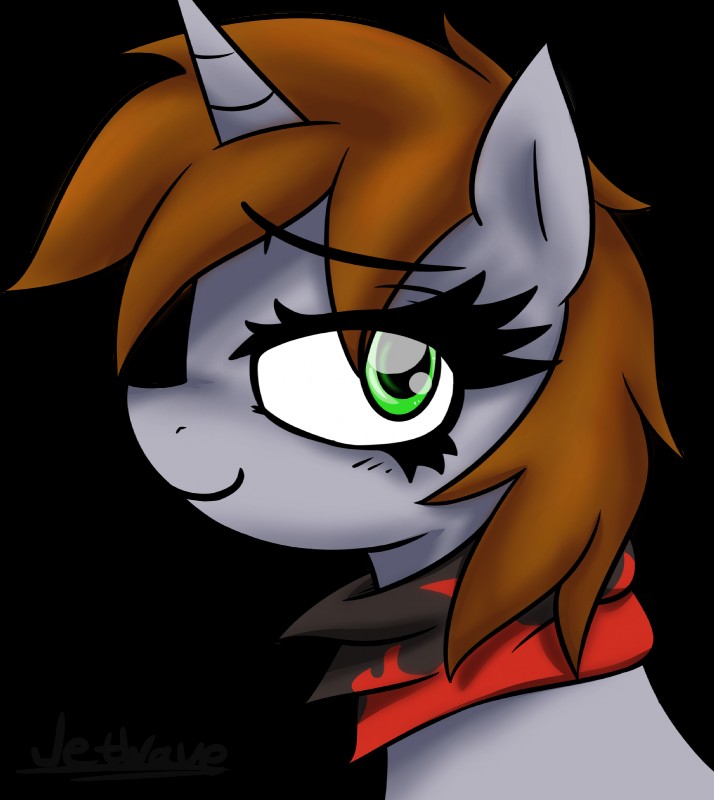 fan character and littlepip (fallout equestria and etc) created by jetwave