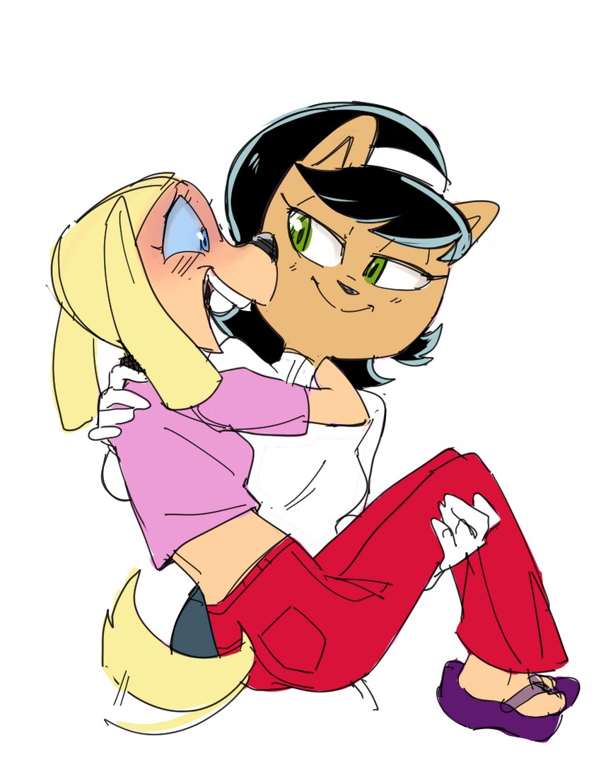 brandy harrington and kitty katswell (brandy and mr. whiskers and etc) created by dbaru