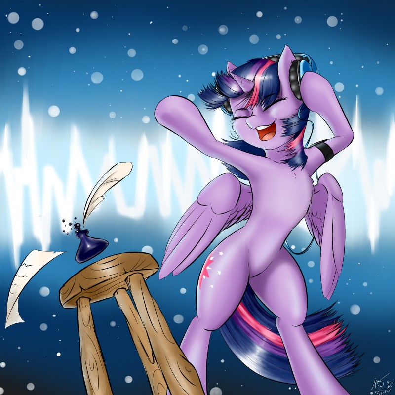 twilight sparkle (friendship is magic and etc) created by pudgeruffian