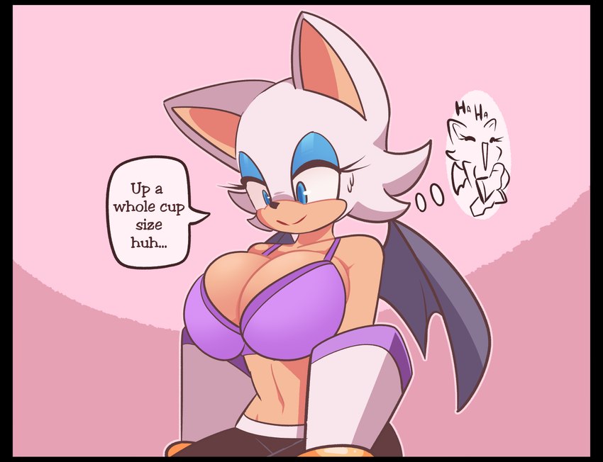 rouge the bat (sonic the hedgehog (series) and etc) created by unknown artist