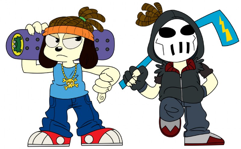 parappa (sony interactive entertainment and etc) created by dbkit