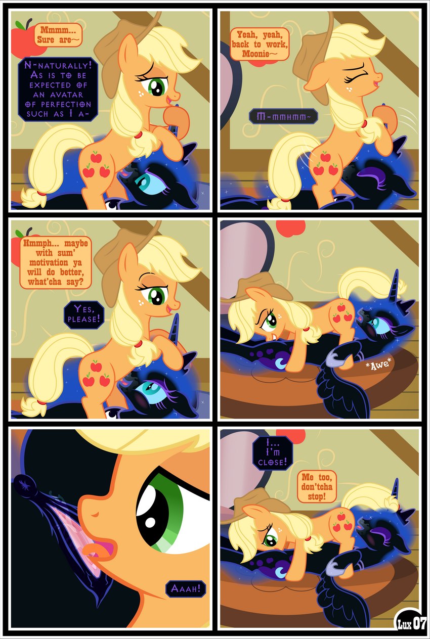 applejack (friendship is magic and etc) created by gutovi-kun