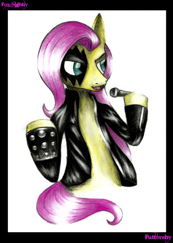 fluttershy (friendship is magic and etc) created by foxnightly2010