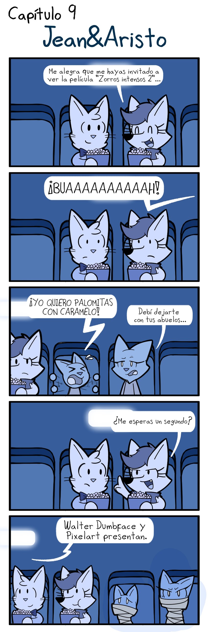 jazz aristotle and jean blueeyes (jean and aristo (comic) and etc) created by el senor erizo