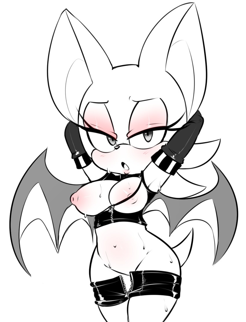 rouge the bat (sonic the hedgehog (series) and etc) created by tenshigarden