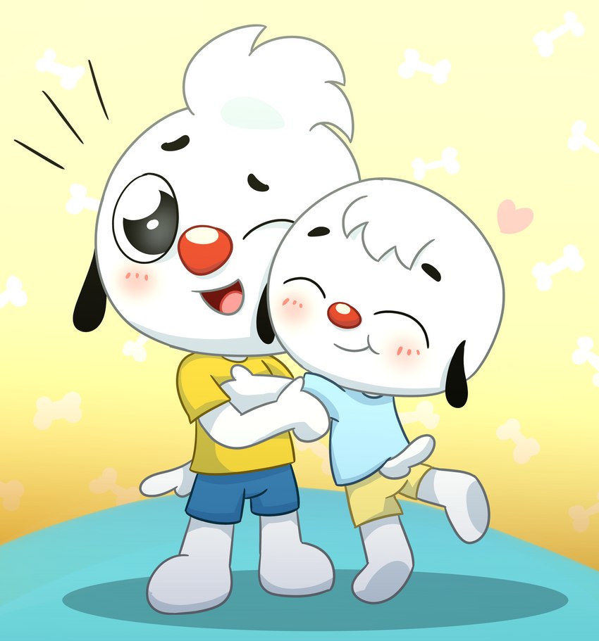 junior and lupi (playkids) created by polygon5