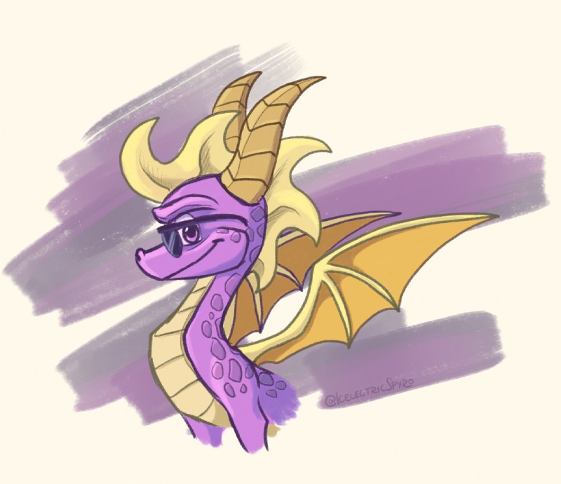 spyro (european mythology and etc) created by icelectricspyro