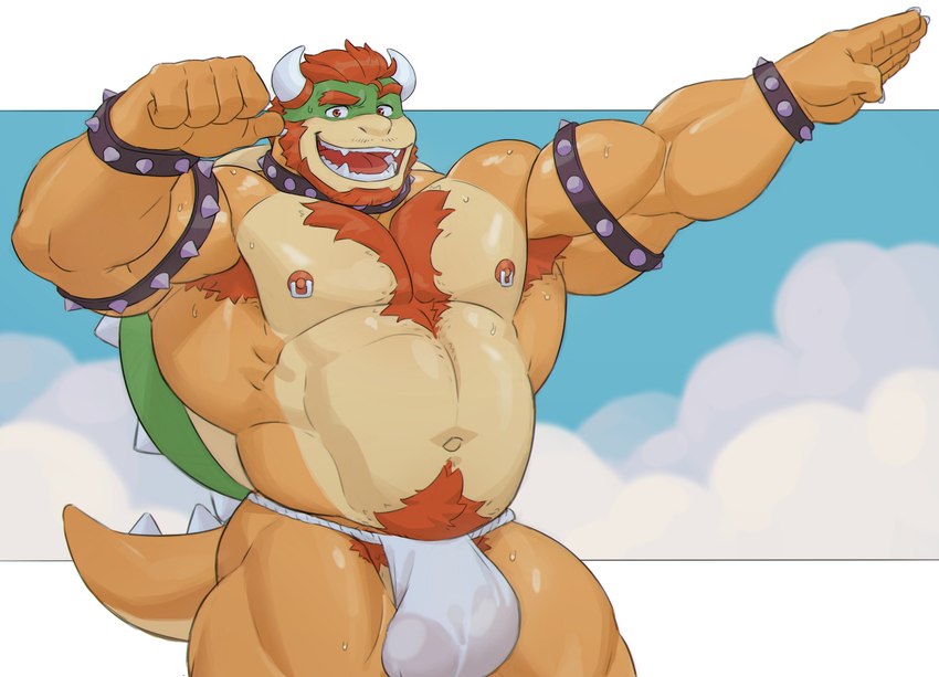 bowser (mario bros and etc) created by imato