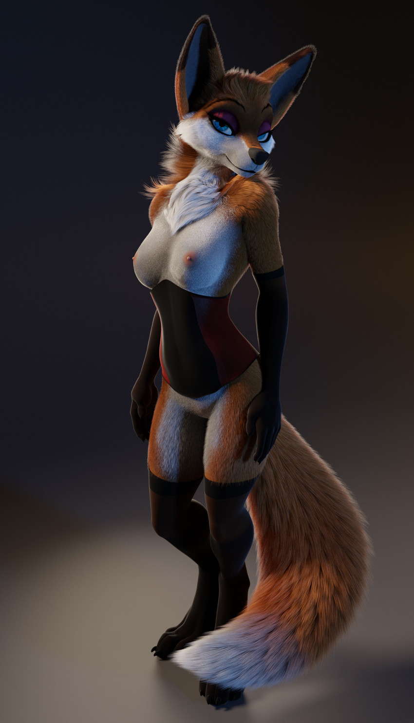 fox girl created by ruaidri