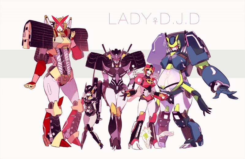 4_arms big_breasts breasts decepticon eyeless female fur grin group huge_breasts lipstick looking_at_viewer machine makeup mask multi_arm multi_limb not_furry open_mouth pose ranged_weapon red_eyes ribbons simple_background size_difference smile spikes standing text thick_thighs weapon wide_hips blackggggum hasbro takara_tomy transformers helex_(transformers) kaon_(transformers) tarn_(transformers) tesarus_(transformers) the_pet vos_(transformers) cybertronian domestic_cat felid feline felis humanoid mammal robot digital_media_(artwork) english_text