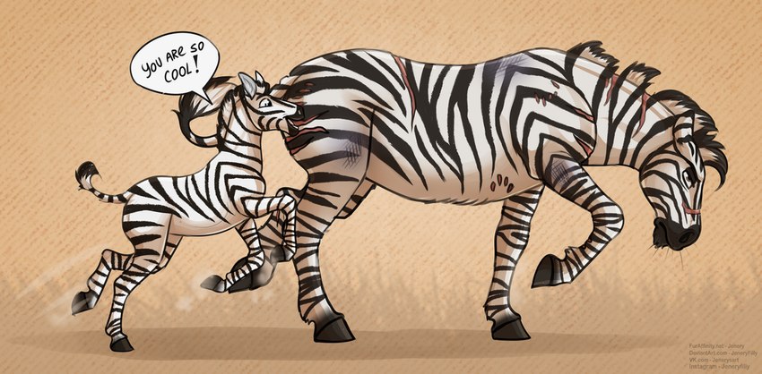 duo feral jumping male pose simple_background walking wounded jenery equid equine mammal zebra