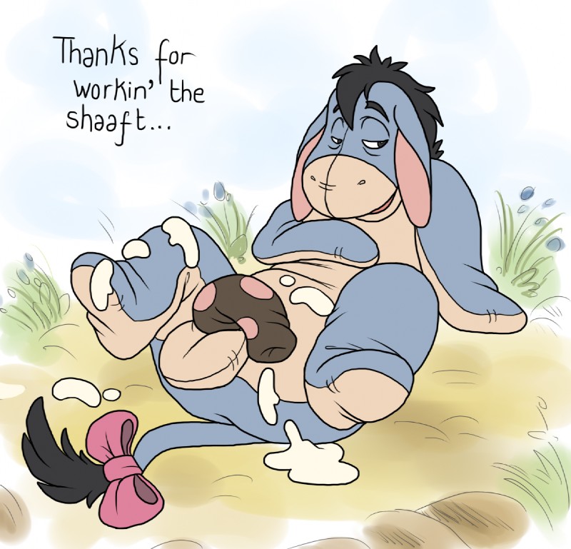 eeyore (winnie the pooh (franchise) and etc) created by blueballs