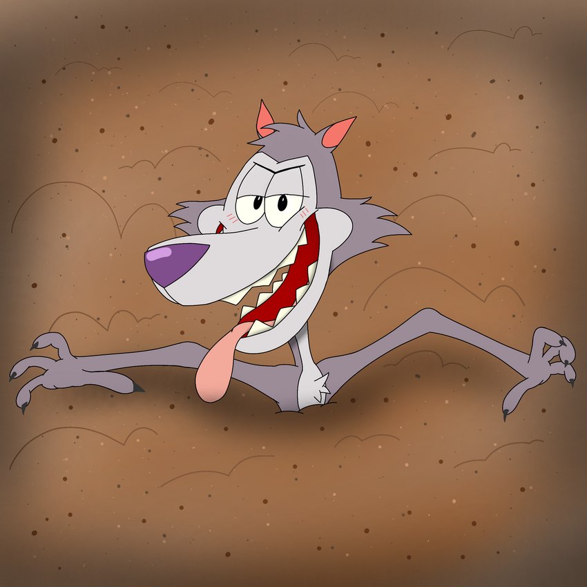 chip the wolf (cookie crisp) created by hf6374ur37