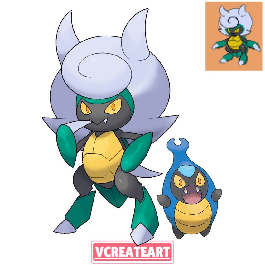 karenblast (2024 pokemon gigaleak and etc) created by vcreateart