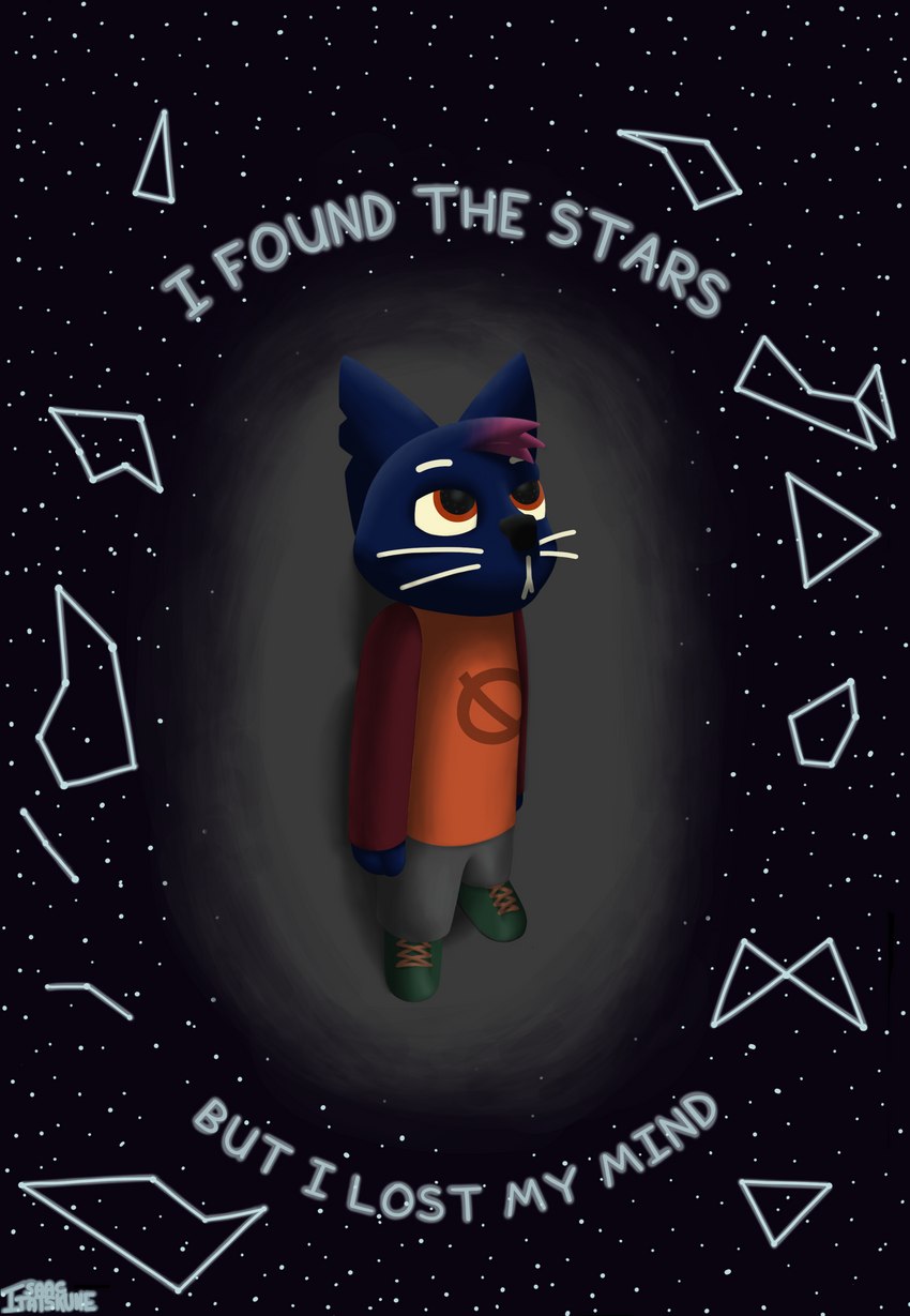 mae borowski (night in the woods) created by beabea.