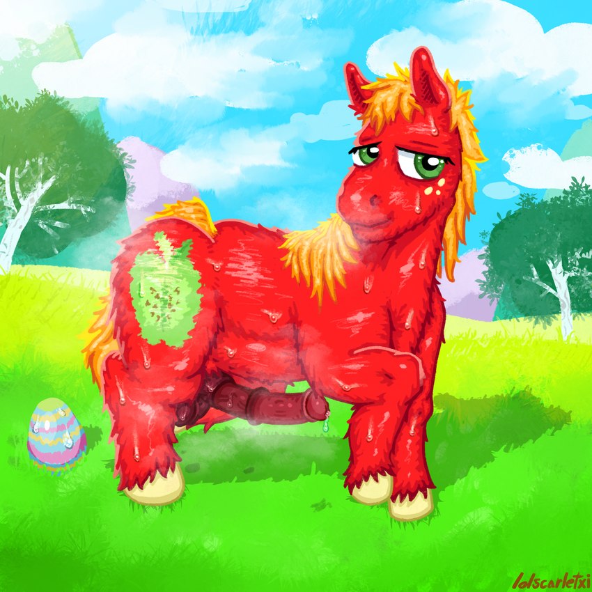 big macintosh (friendship is magic and etc) created by feral4everart and lolscarletxi