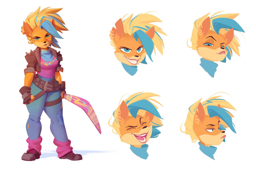 pirate tawna (crash bandicoot (series) and etc) created by nicholas kole