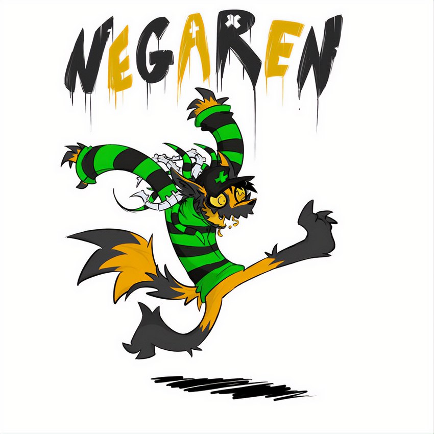 negaren (lapfox trax) created by pixylbyte