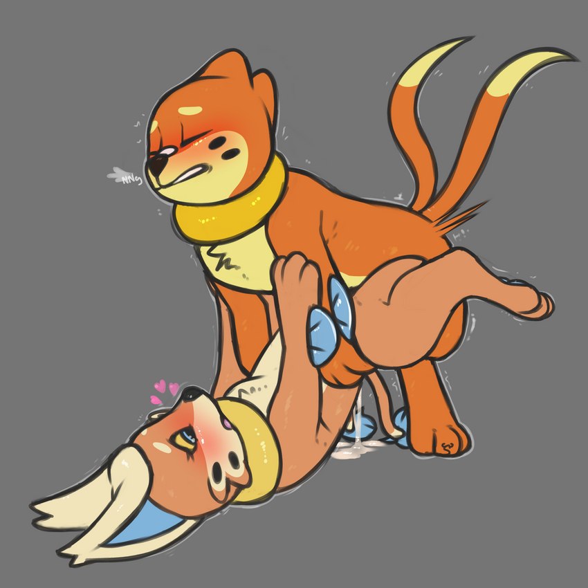 anthro bodily_fluids cum cum_inside cum_on_ground duo ejaculation female from_front_position genital_fluids lying male male/female missionary_position on_back sex mr.smile nintendo pokemon cannoli_(rotomeclairv) kai_(mr.smile) buizel delcatty generation_3_pokemon generation_4_pokemon hybrid hybrid_pokemon pokemon_(species) 1:1 hi_res