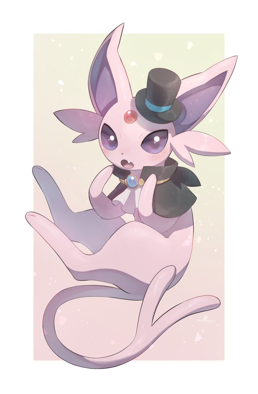 tuxedo style espeon (pokemon unite and etc) created by nullma