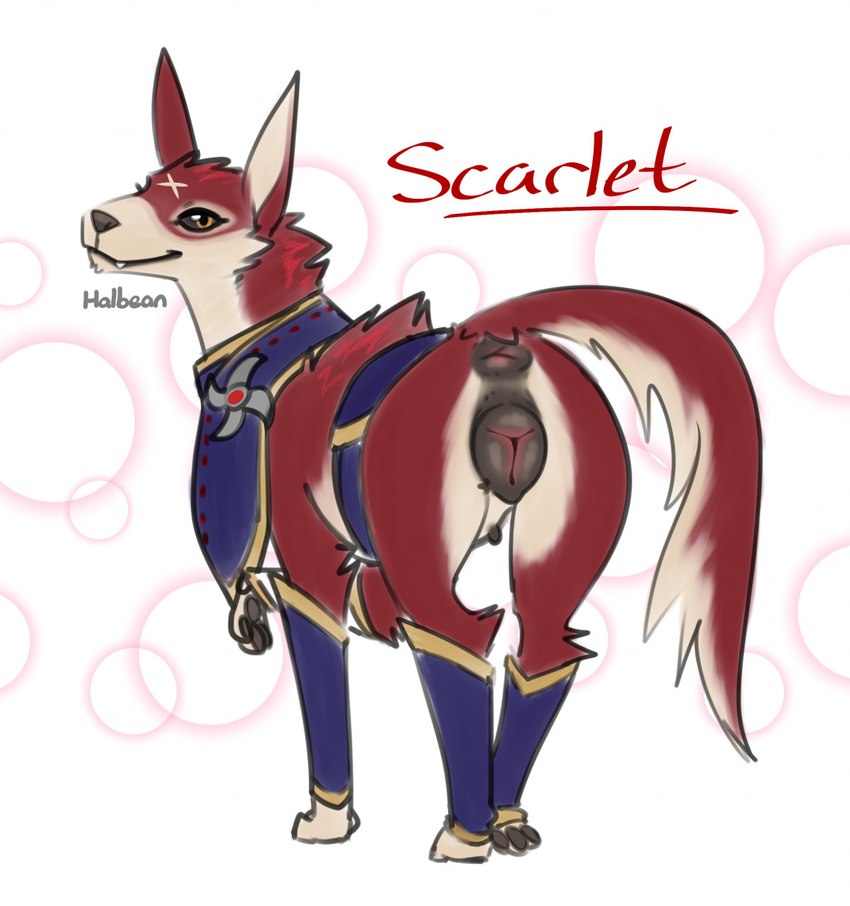 scarlet (monster hunter and etc) created by halbean