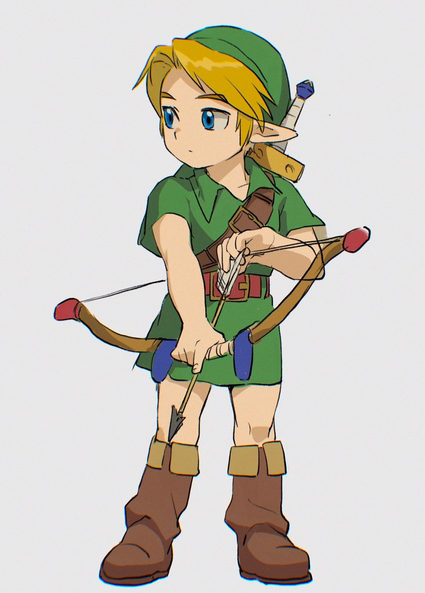 young link (the legend of zelda and etc) created by olxexlo